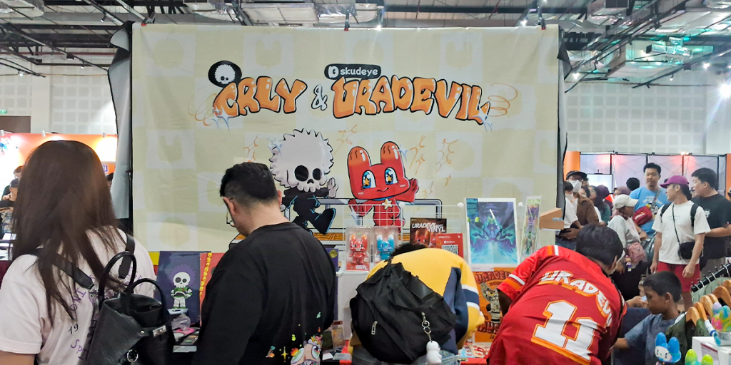 Booth CRLY & Uradevil di JCTF 2026