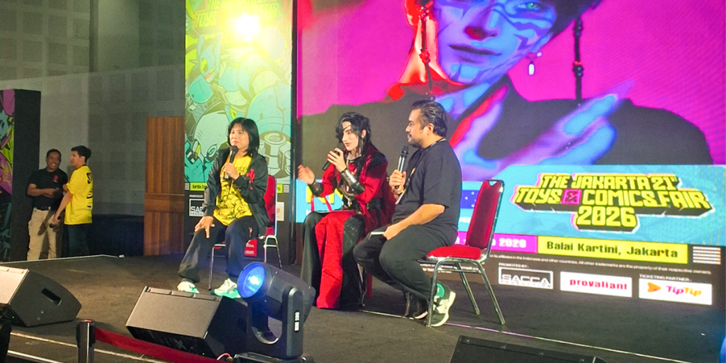 Knite di Jakarta Toys and Comics Fair 2026